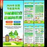 2026节能宣传周展架