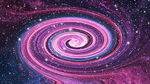 唯美旋涡星空天花吊顶