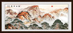 江山如画泰山图