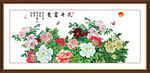 锦上添花牡丹图
