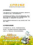 A2牛奶酪蛋白知识海报