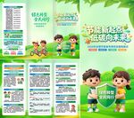 节能环保  宣传  折页