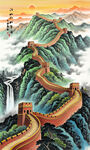 长城玄关装饰画