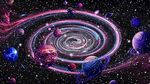 星空宇宙旋涡星球