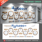 法治矛盾化解路线图文化墙