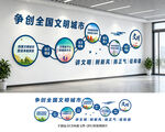 文明城市文化墙