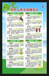 全国老年健康宣传周海报
