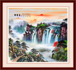 山水风景画