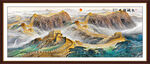 万里长城国画