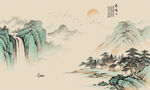 新中式山水画