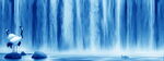 流水瀑布