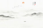 禅意山水画