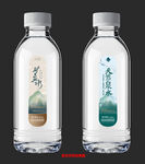 简约风透明瓶装饮用水设计