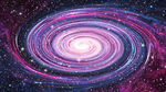 绚丽唯美梦幻旋涡星空