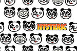 熊猫图案与HYSTERIC