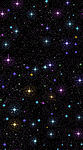璀璨星空下的多彩宇宙