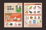 超市DM单页海报