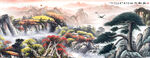 国画山水