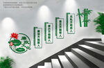 廉政楼梯文化墙