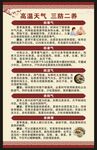 夏季中医养生海报