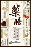 药膳海报展板