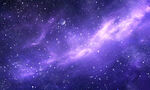 紫色宇宙星空星云背景图