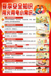 夏季用火用电安全小常识
