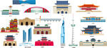 南京江苏城市建筑旅游剪影
