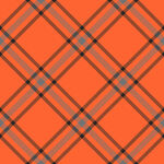 橙色格子图案纹理