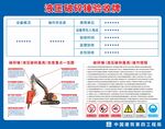 液压破碎锤施工验收牌