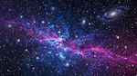 唯美绚丽炫彩星空