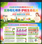 2026世界母乳喂养周宣传栏