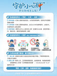 守护小心肝病毒性肝炎展板
