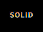 SOLID立体效果文字展示