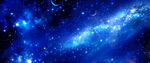蓝色梦幻宇宙星空背景图