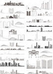 合肥安徽城市建筑剪影地标插画