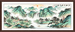 国画山水装饰画