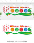 远离校园暴力文化墙