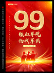 八一建军节海报
