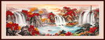 鸿运当头国画