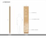 人行指示牌 立牌 导视牌 