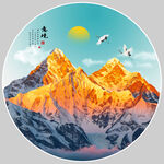 日照金山