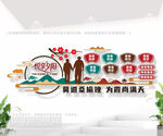 老有所乐文化墙