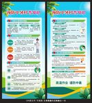 预防中暑展架