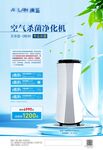 空气净化机海报