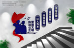 监狱楼道文化墙