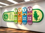 食堂文化墙