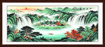 客厅山水画
