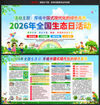 2026年全国生态日宣传栏