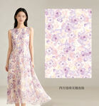 女士碎花连衣裙图案展示